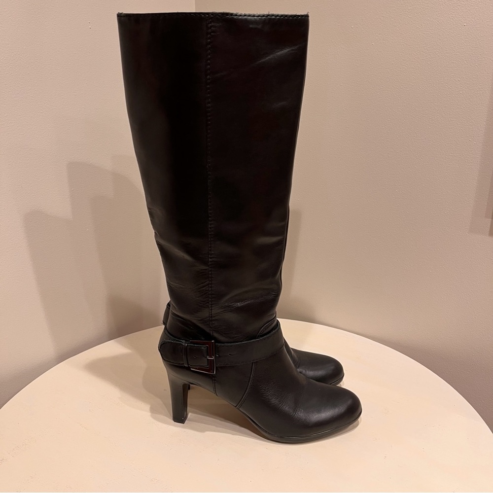 Enzo Black Dress Boots